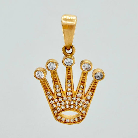 Dije Corona 3.25gr / 3cm / Oro Amarillo 18K %