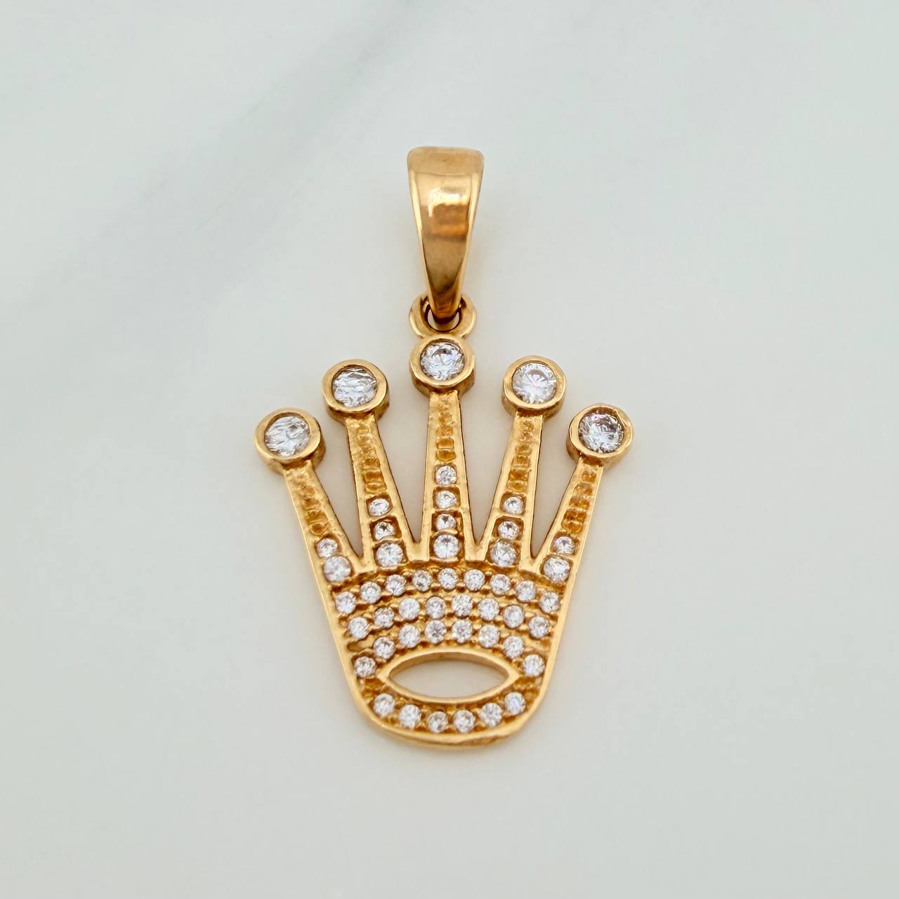 Dije Corona 3.25gr / 3cm / Oro Amarillo 18K %