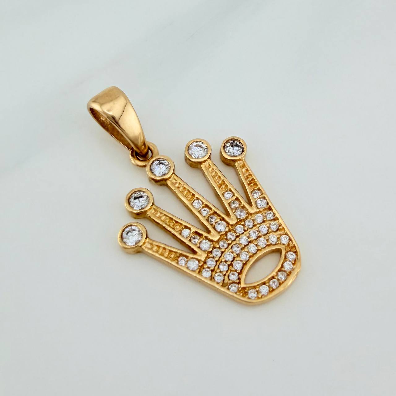 Dije Corona 3.25gr / 3cm / Oro Amarillo 18K %