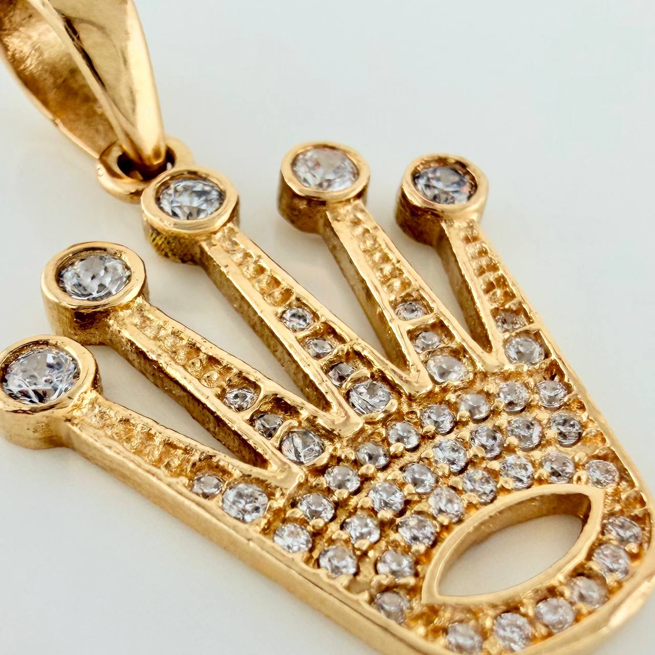 Dije Corona 3.25gr / 3cm / Oro Amarillo 18K %