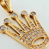 Dije Corona 3.25gr / 3cm / Oro Amarillo 18K %