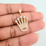 Dije Corona 3.25gr / 3cm / Oro Amarillo 18K %
