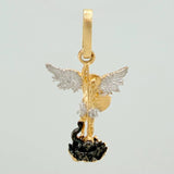 Dije San Miguel Arcangel 1gr / 2.3cm / Tres Oros 18K %