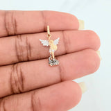Dije San Miguel Arcangel 1gr / 2.3cm / Tres Oros 18K %
