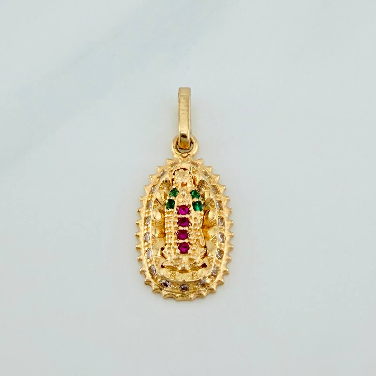 Dije Virgen de Guadalupe 1.55gr / 2.2cm / Oro Amarillo 18K %