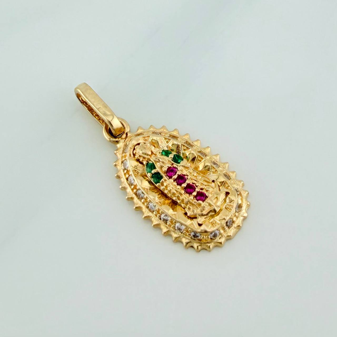 Dije Virgen de Guadalupe 1.55gr / 2.2cm / Oro Amarillo 18K %