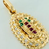 Dije Virgen de Guadalupe 1.55gr / 2.2cm / Oro Amarillo 18K %