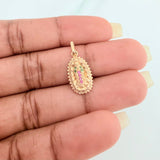 Dije Virgen de Guadalupe 1.55gr / 2.2cm / Oro Amarillo 18K %