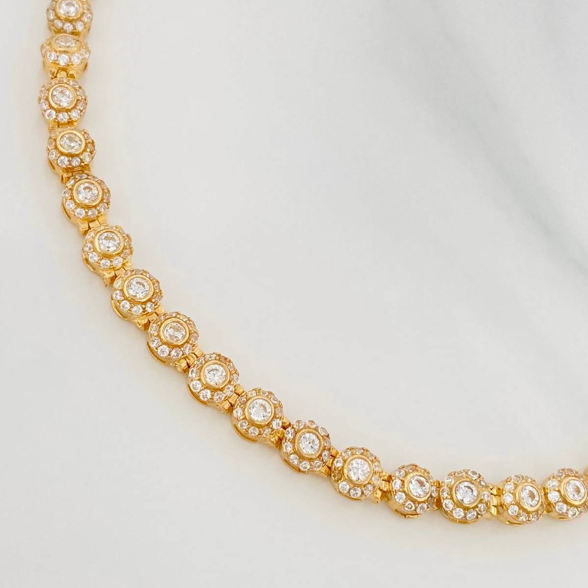 Pulso Tennis 9.55 g / 20 cm / 4.54 mm Oro Amarillo 18K