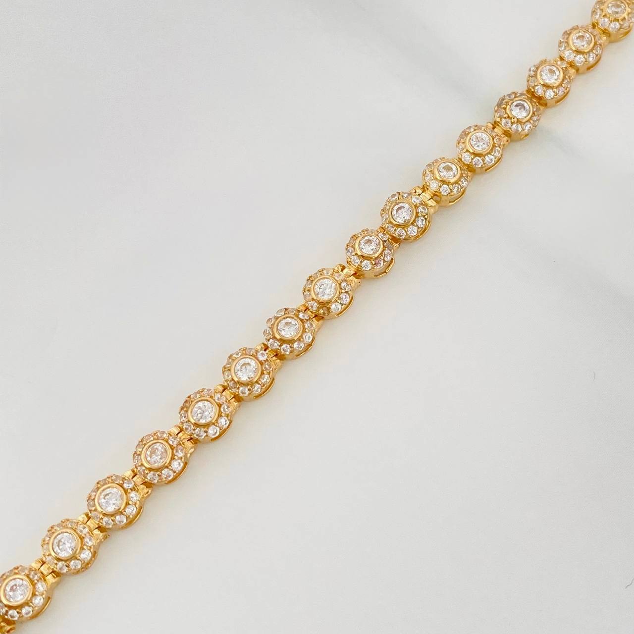 Pulso Tennis 9.55 g / 20 cm / 4.54 mm Oro Amarillo 18K
