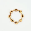 Anillo Gc Diamantado 0.65gr / T4 1/4- T4 3/4 / 3mm Oro Amarillo 18K *