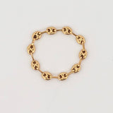 Anillo Gc 0.65gr / T8 1/2 - T9 / 3mm Oro Amarillo 18K ©