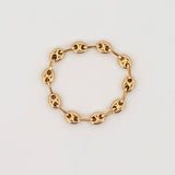 Anillo Gc 0.85gr / T12 1/2 - T13 / 4mm Oro Amarillo 18K