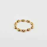 Anillo Gc 0.65gr / T8 1/2 - T9 / 3mm Oro Amarillo 18K ©