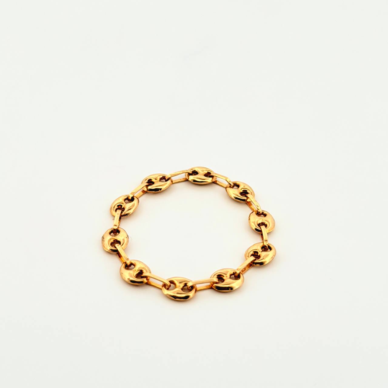 Anillo Gc 0.9gr / T12 1/2 - T13 / 4mm Oro Amarillo 18K