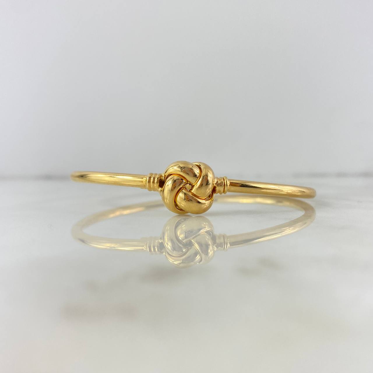 Pulso Aro Nudo 4.85gr / 20cm / 3mm Oro Amarillo +4 ©