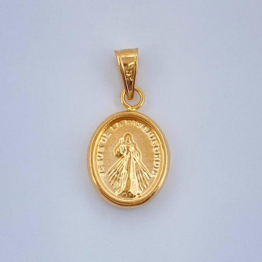 Dije Jesus de la Misericordia 0.65gr / 2cm / Oro Amarillo 18K %