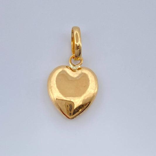 Dije Corazon 0.5gr / 1.8cm / Oro Amarillo 18K %