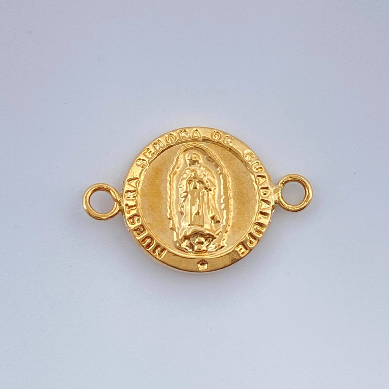 Herraje Virgen Guadalupe 0.5gr / 1.2cm / Oro Amarillo 18K %