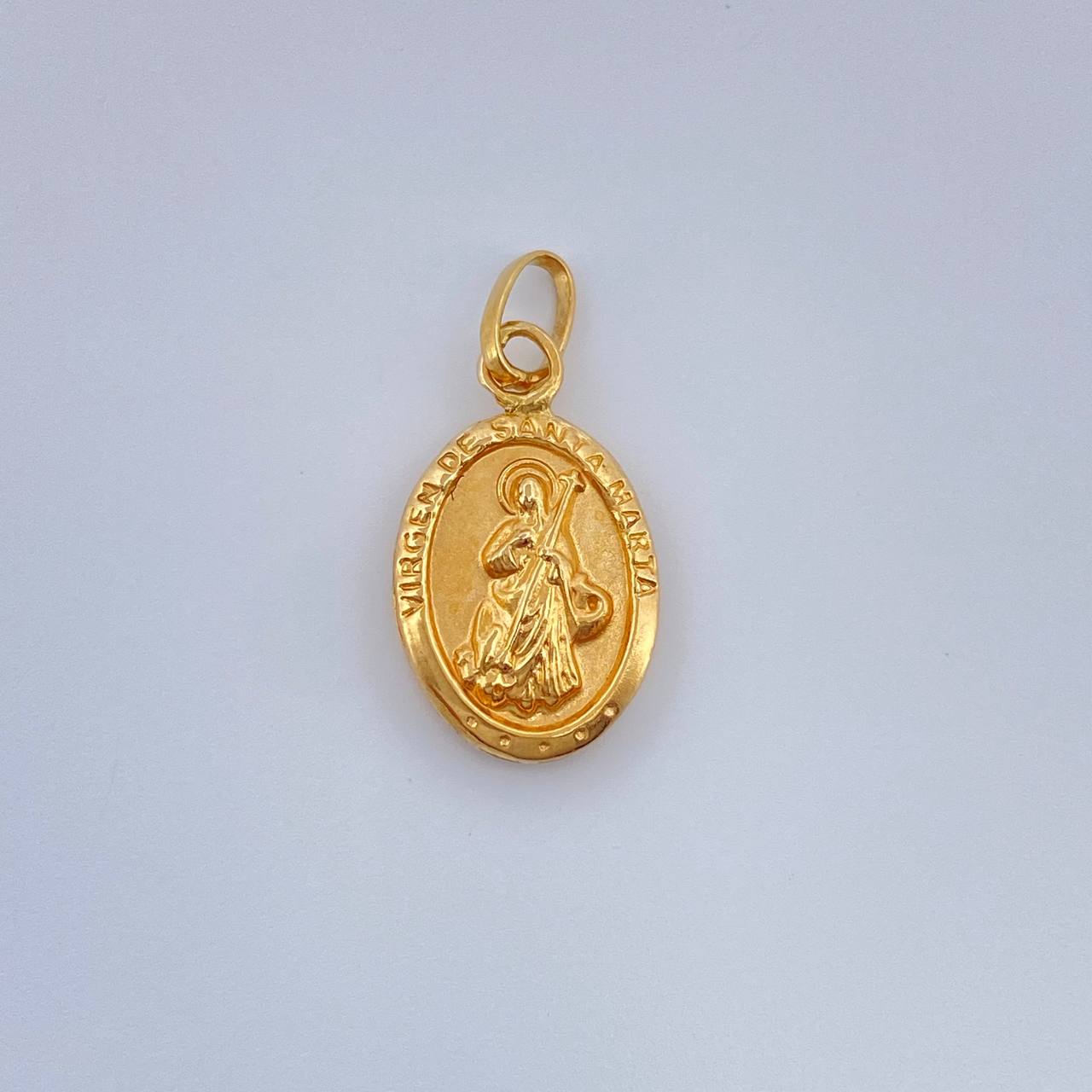 Dije Virgen de Santa Marta 0.55gr / 1.2cm / Oro Amarillo 18K %