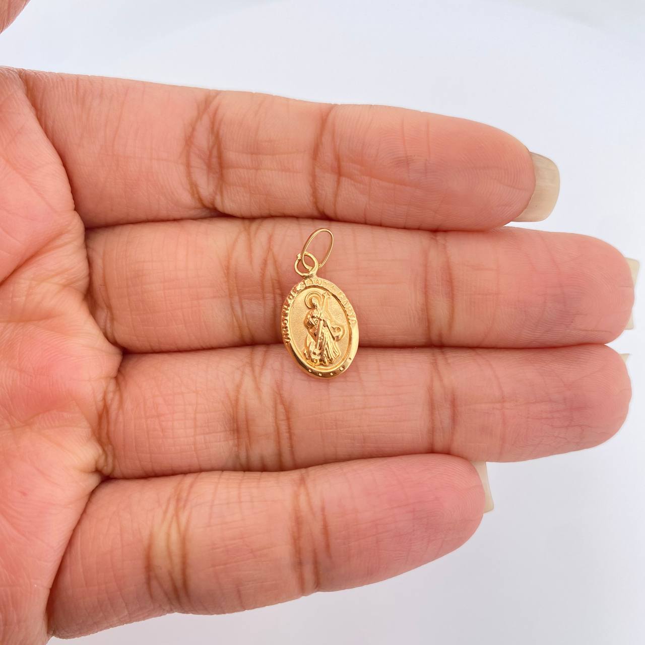 Dije Virgen de Santa Marta 0.55gr / 1.2cm / Oro Amarillo 18K %