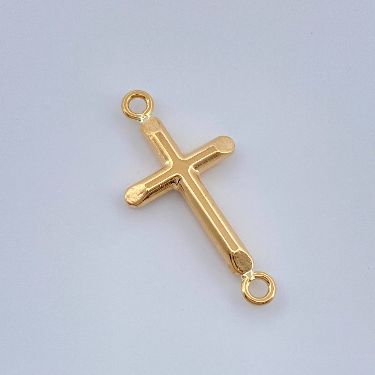 Herraje Cruz 0.55gr / 2.5cm / Oro Amarillo 18K %