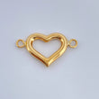 Herraje Corazón 0.45 g / 1.9 cm Oro Amarillo 18K