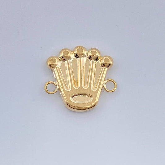 Herraje Corona 0.75gr / 1.5cm / Oro Amarillo 18K %