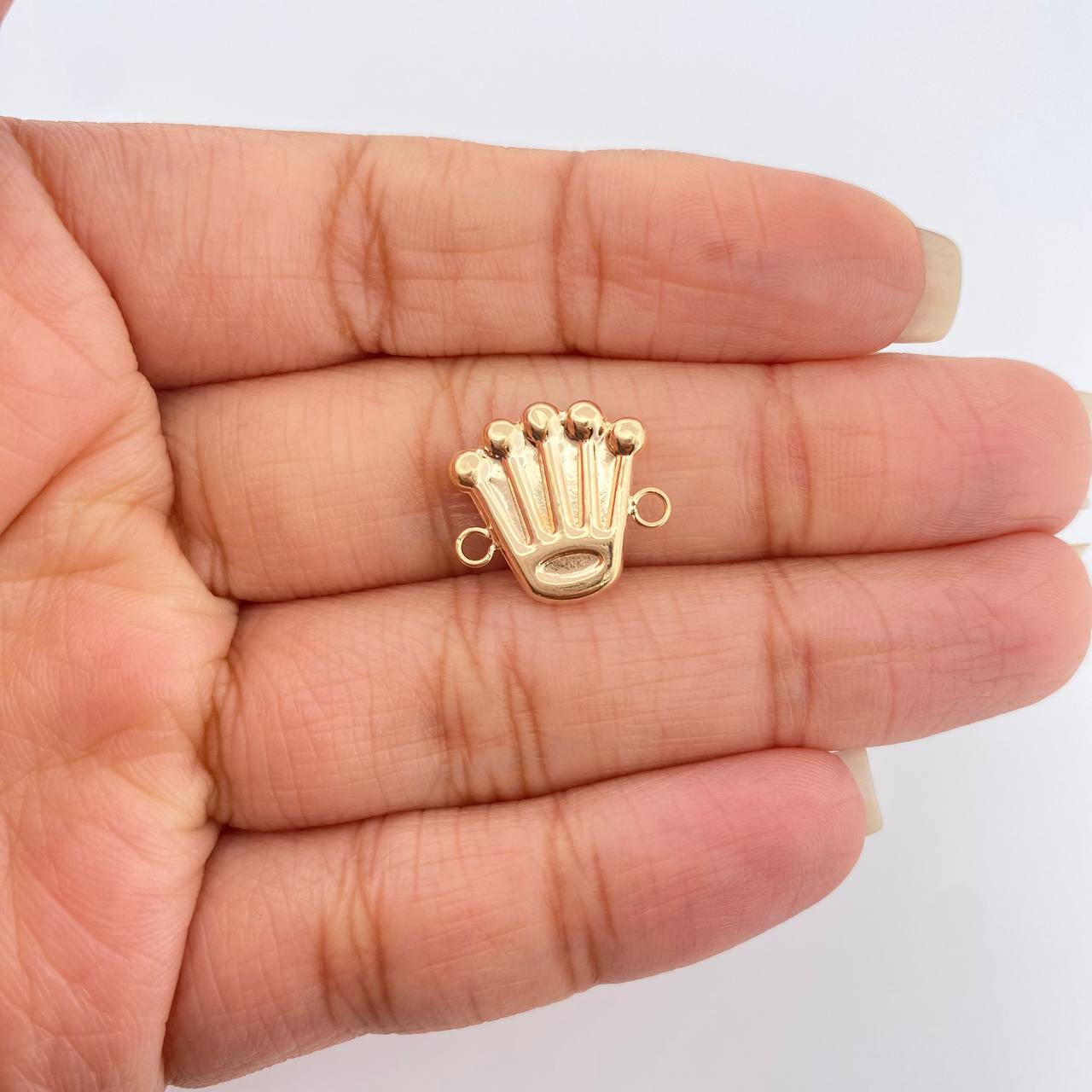 Herraje Corona 0.75gr / 1.5cm / Oro Amarillo 18K %