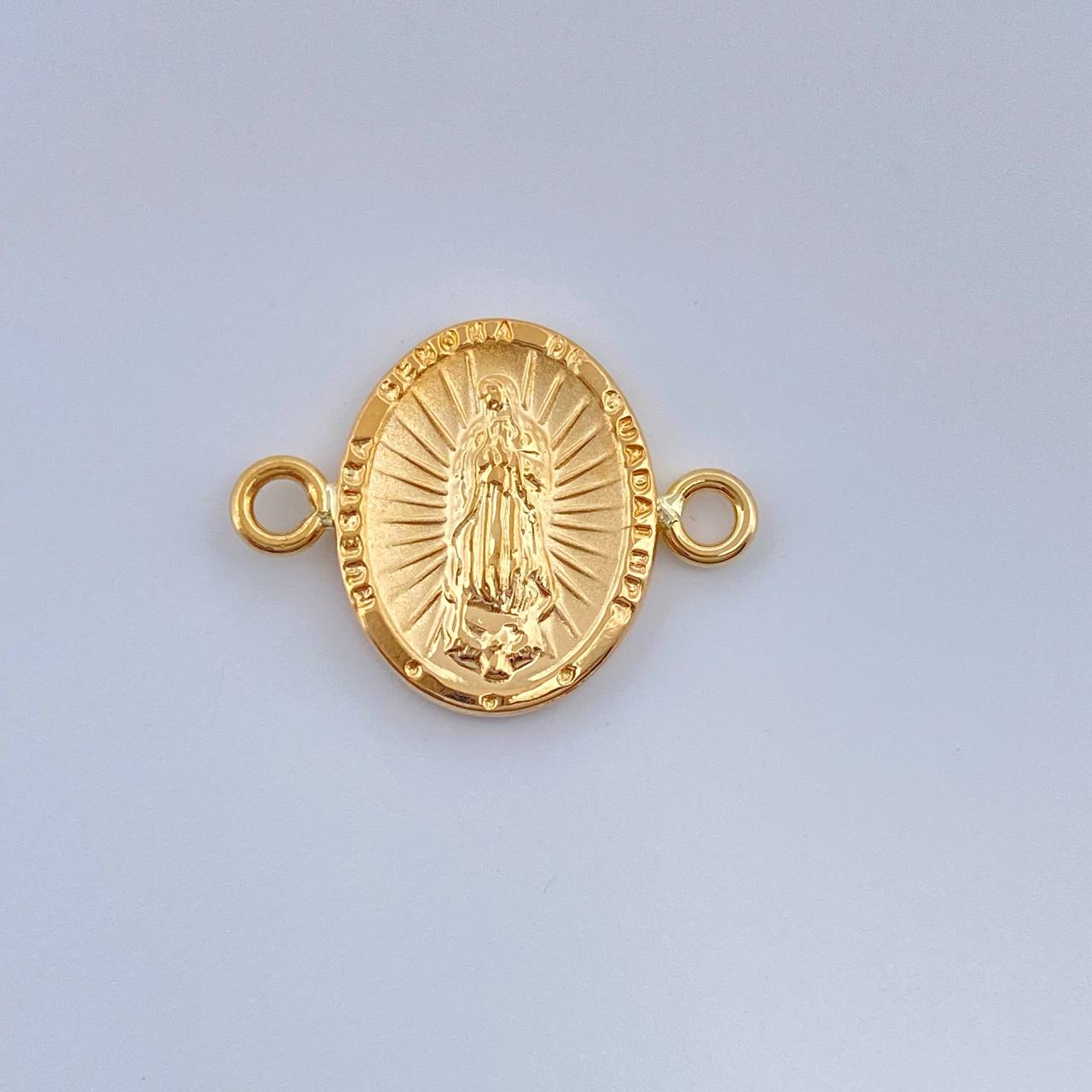 Herraje Virgen Guadalupe 0.6gr / 1.3cm / Oro Amarillo 18K %