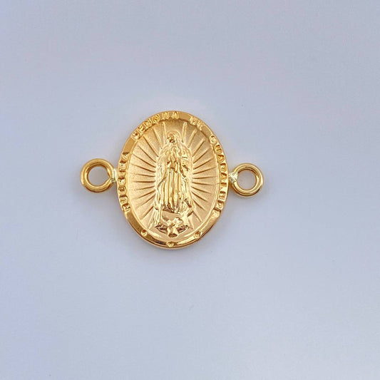 Herraje Virgen Guadalupe 0.6gr / 1.3cm / Oro Amarillo 18K %