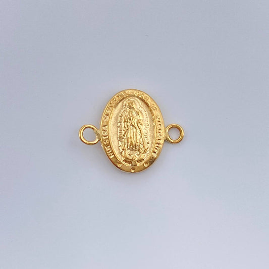 Herraje Virgen Guadalupe 0.45gr / 1.2cm / Oro Amarillo 18K %