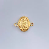 Herraje Virgen Guadalupe 0.45gr / 1.2cm / Oro Amarillo 18K %