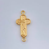 Herraje Cruz Cristo 0.85gr / 2.5cm / Oro Amarillo 18K %