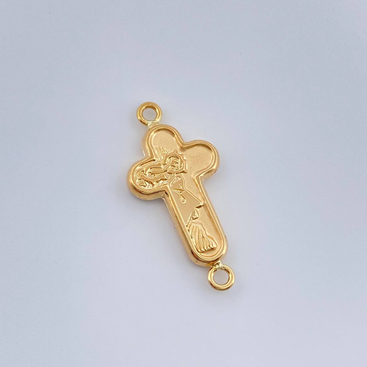 Herraje Cruz Cristo 0.85gr / 2.5cm / Oro Amarillo 18K %