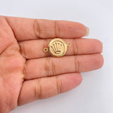 Herraje Corona 1.25gr / 1.5cm / Oro Amarillo 18K %