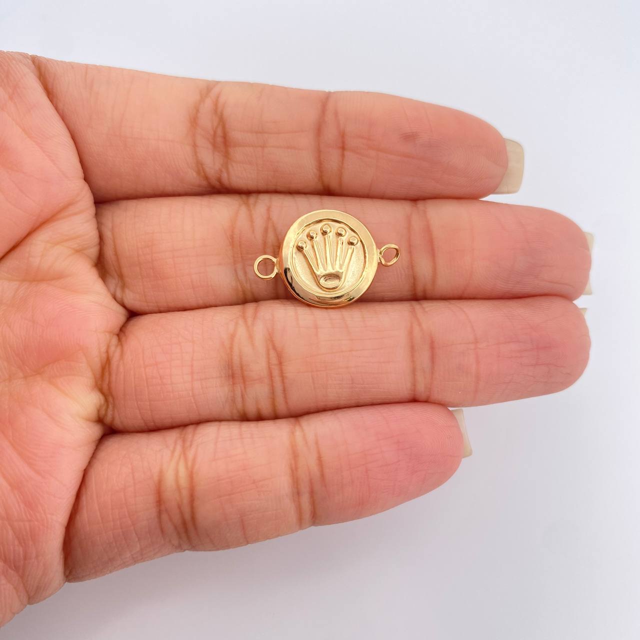 Herraje Corona 0.95gr / 1.3cm / Oro Amarillo 18K %