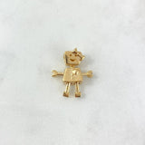Dije Robot 5.65gr / 2.3cm / Oro Amarillo ©