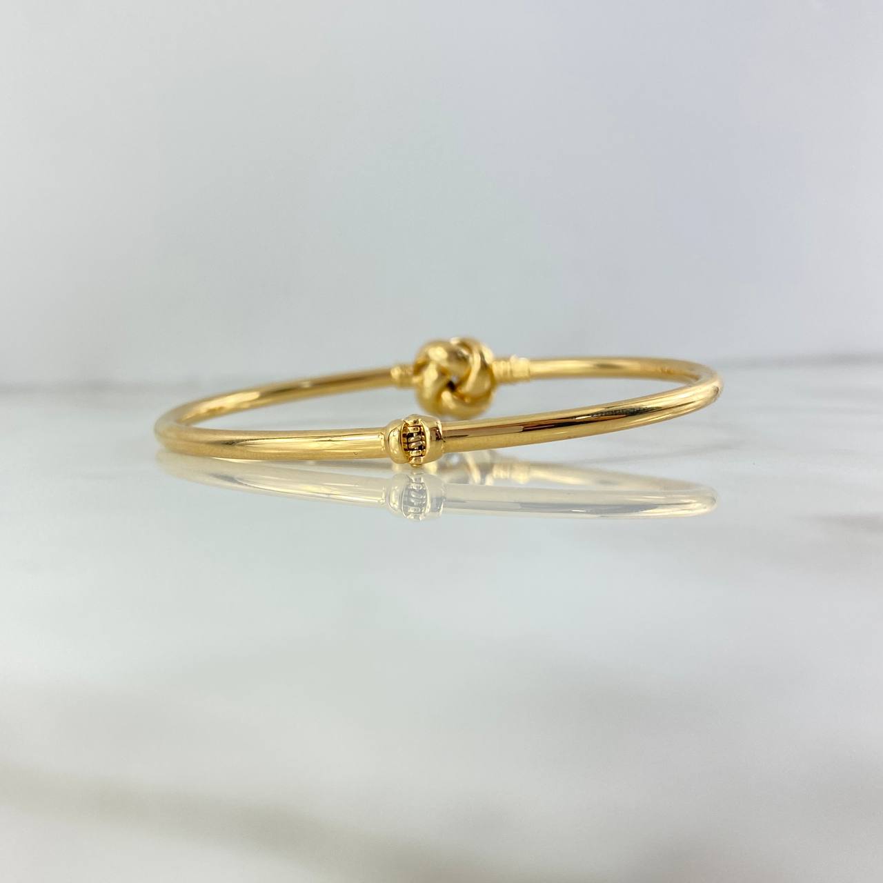 Pulso Aro Nudo 4.85gr / 20cm / 3mm Oro Amarillo +4 ©