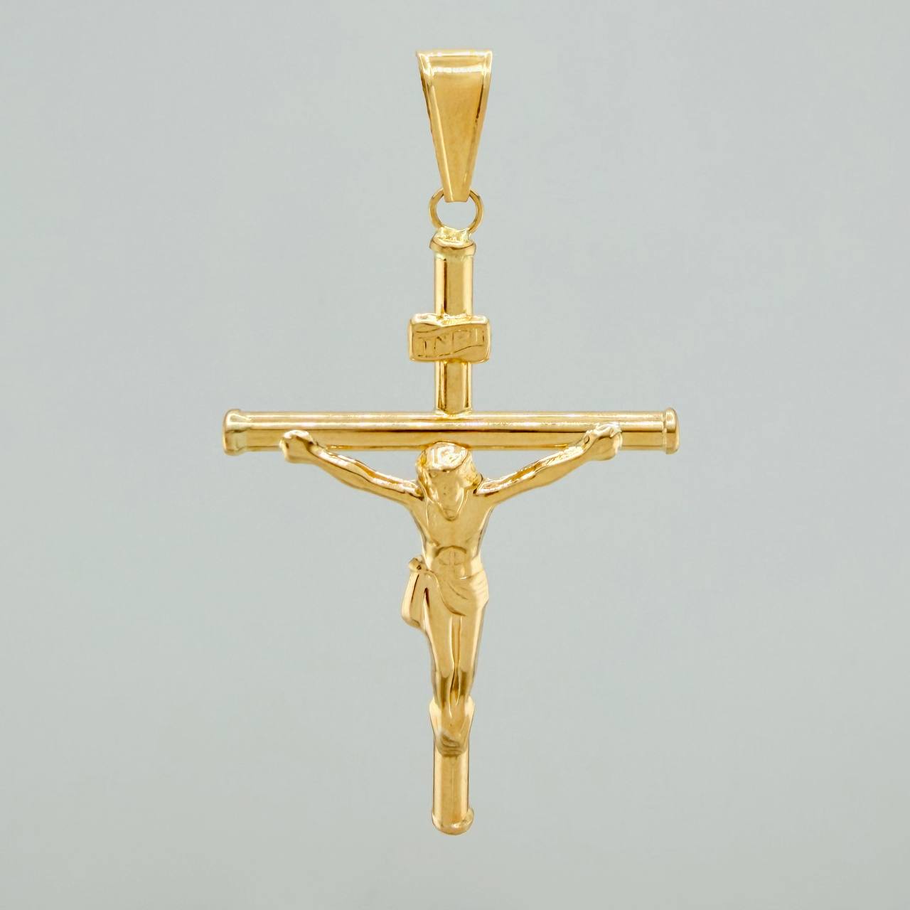 Dije Cruz Cristo 3.15gr / 5.7cm / Oro Amarillo 18K &