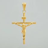 Dije Cruz Cristo 3.1gr / 5.5cm / Oro Amarillo 18K &
