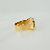 Anillo Sello Rectangular 4.6gr / T9 3/4 / Oro Amarillo 18K