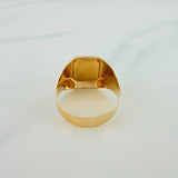 Anillo Cruz 3.8gr / T10 / Oro Amarillo 18K $
