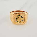 Anillo Herradura 4.05gr / T11 1/4 / Oro Amarillo 18K $