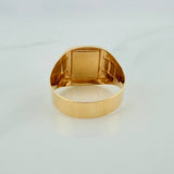 Anillo Sagrado Corazon de Jesus 3.45gr / T8 1/2 / Oro Amarillo 18K
