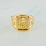 Anillo Virgen de Guadalupe 3.3gr / T10 3/4 / Oro Amarillo 18K $
