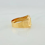 Anillo Virgen de Guadalupe 3.3gr / T10 3/4 / Oro Amarillo 18K $