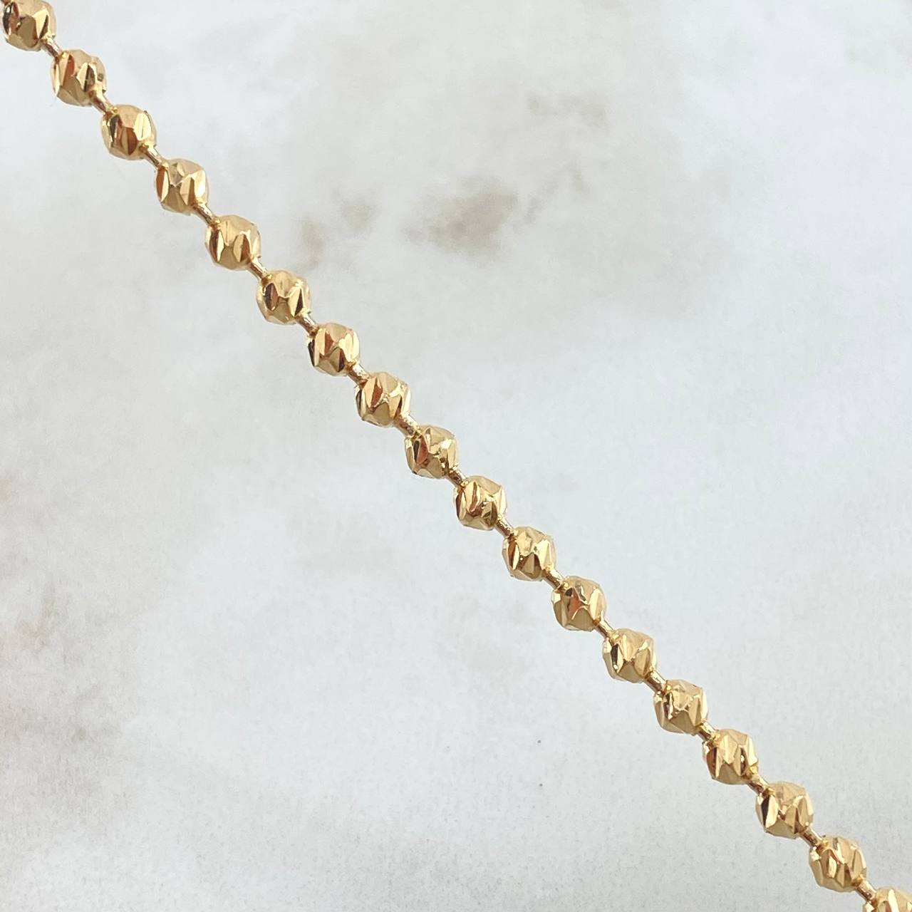 Cadena Militar 21.25gr / 65cm / Oro 18K