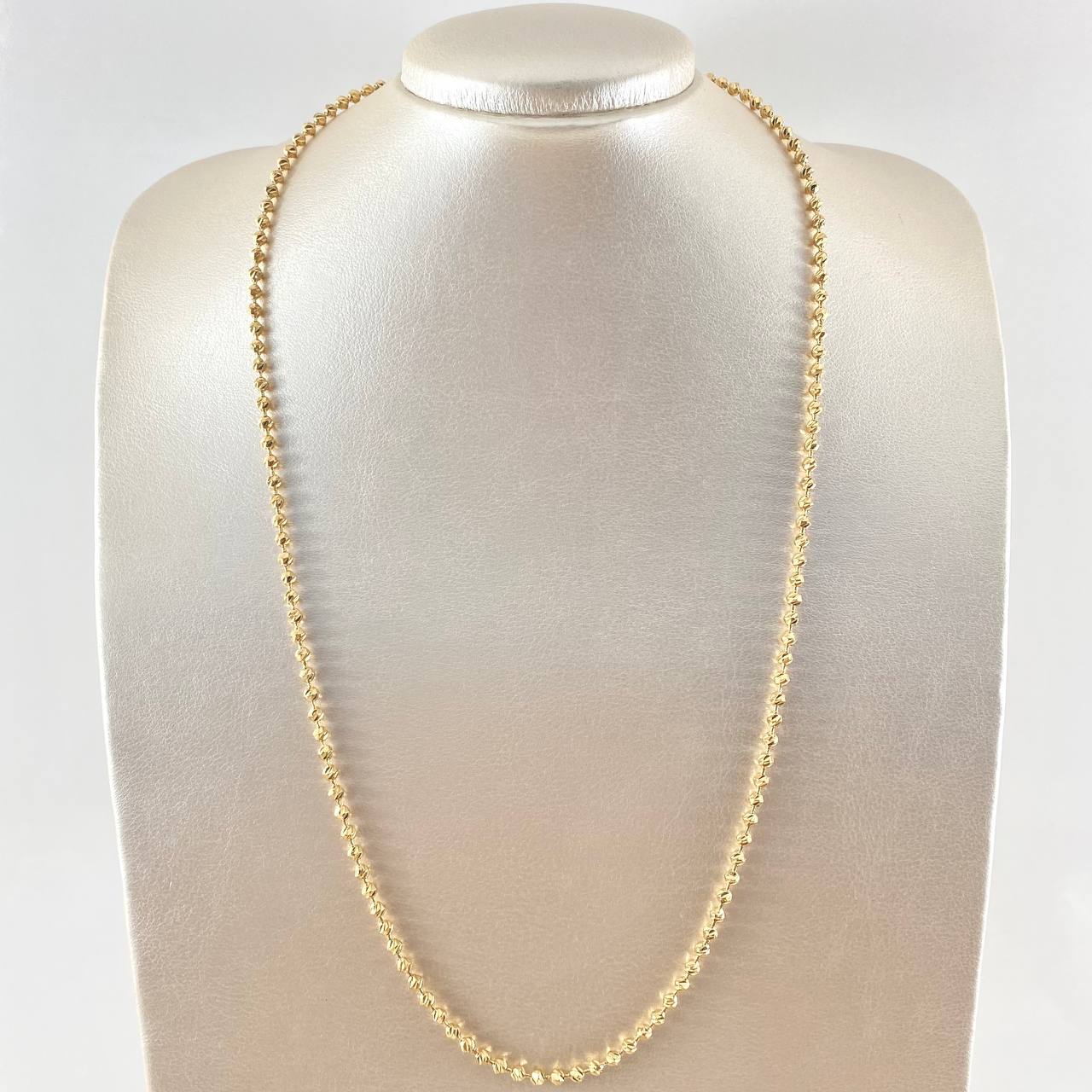 Cadena Militar 21.25gr / 65cm / Oro 18K