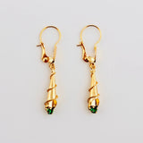 Candongas Corneta Lazo 1.4gr / 3.5cm / Oro Amarillo 18K ©